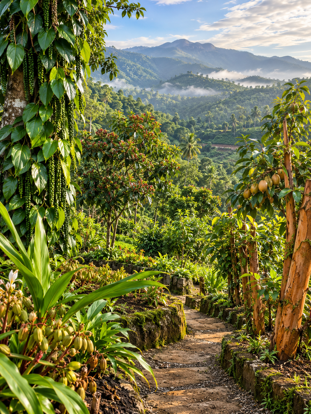 Aromatic Matale Spice Valleys & Ascent to Royal Kandy