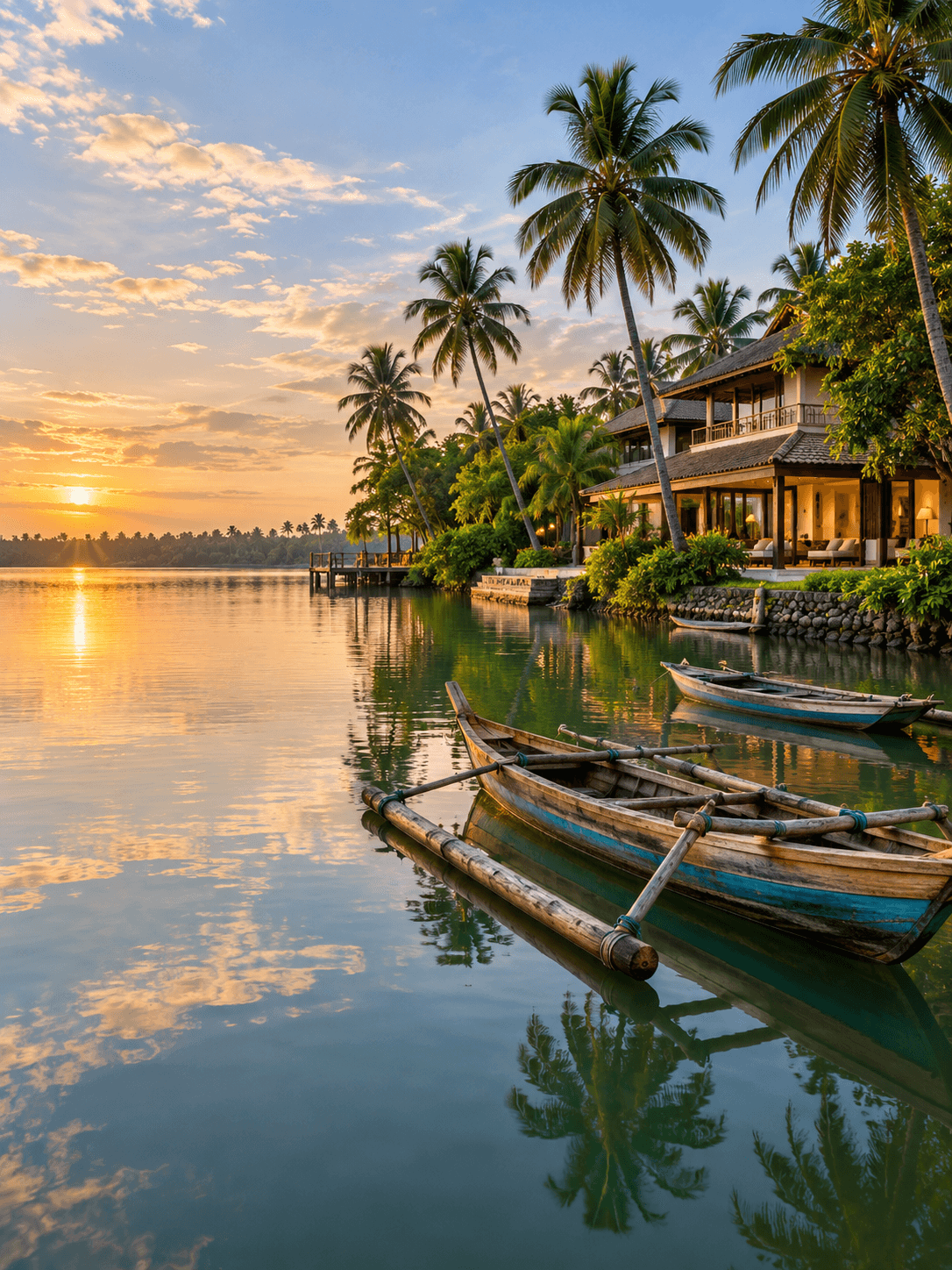 Arrival & Negombo Lagoon Sanctuary